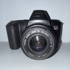 Canon EOS Rebel X 35mm SLR Film Camera Black with Zoom Lens EF 35-80mm