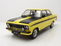 Opel Kadett B Sport 1973 Gelb Schwarz Modellauto 1:18 Kk Scale
