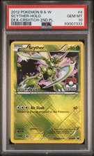 2012 POKEMON BLACK & WHITE DARK EXPLORERS #4 SCYTHER-HOLO PSA 10 on eBay