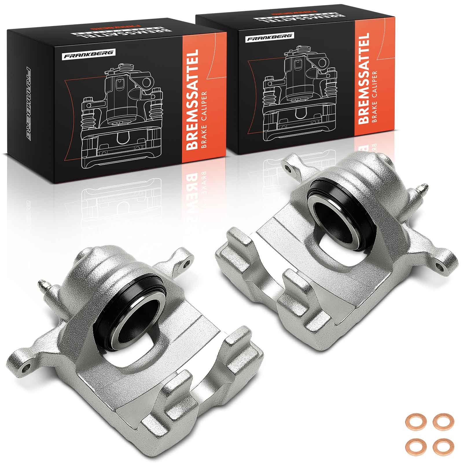 FRANKBERG 2x Brake Caliper for Opel Vauxhall Astra Mokka Chevrolet 542113 Front