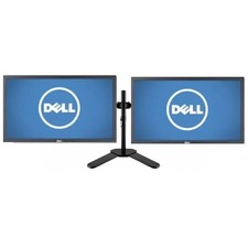 2x Dell UltraSharp U2713HM 27" QHD IPS Monitor with Dual Arm Stand