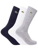 Lacoste 3Er Pack Sportsocken, Mehrfarbig - M