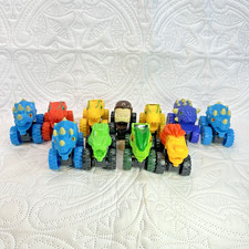 Animal and Dino Monster Trucks Lot of 11 Dinosaurs Croc Alligator Monkey Lion