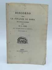 A. Coppi, Discorso sopra le finanze di Roma nei secoli di mezzo, 1847