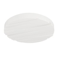 Moderne Flache Deckenleuchte Weiß 1X10W Led 1100Lm IP20 3000K