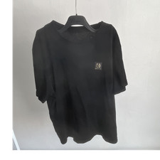 Belstaff Herren T-Shirt Schwarz Rundhals Kurz...
