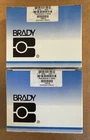 BRADY TLS2200/TLS PC LINK PORTABLE THERMAL RIBBON R4310 2 Pack NEW Ships FREE US