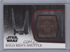 2015 Topps Star Wars: The Force Awakens Series 1 Medallions Bronze Kylo Ren 1u0