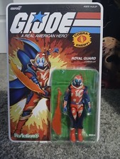 Super7 ReAction GI Joe Cobra La Royal Guard O Ring Figure Unpunched NEW Rare