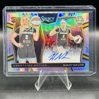 Select WNBA Hailey Van Lith Rookie Courtside Action Silver Prizm Autograph