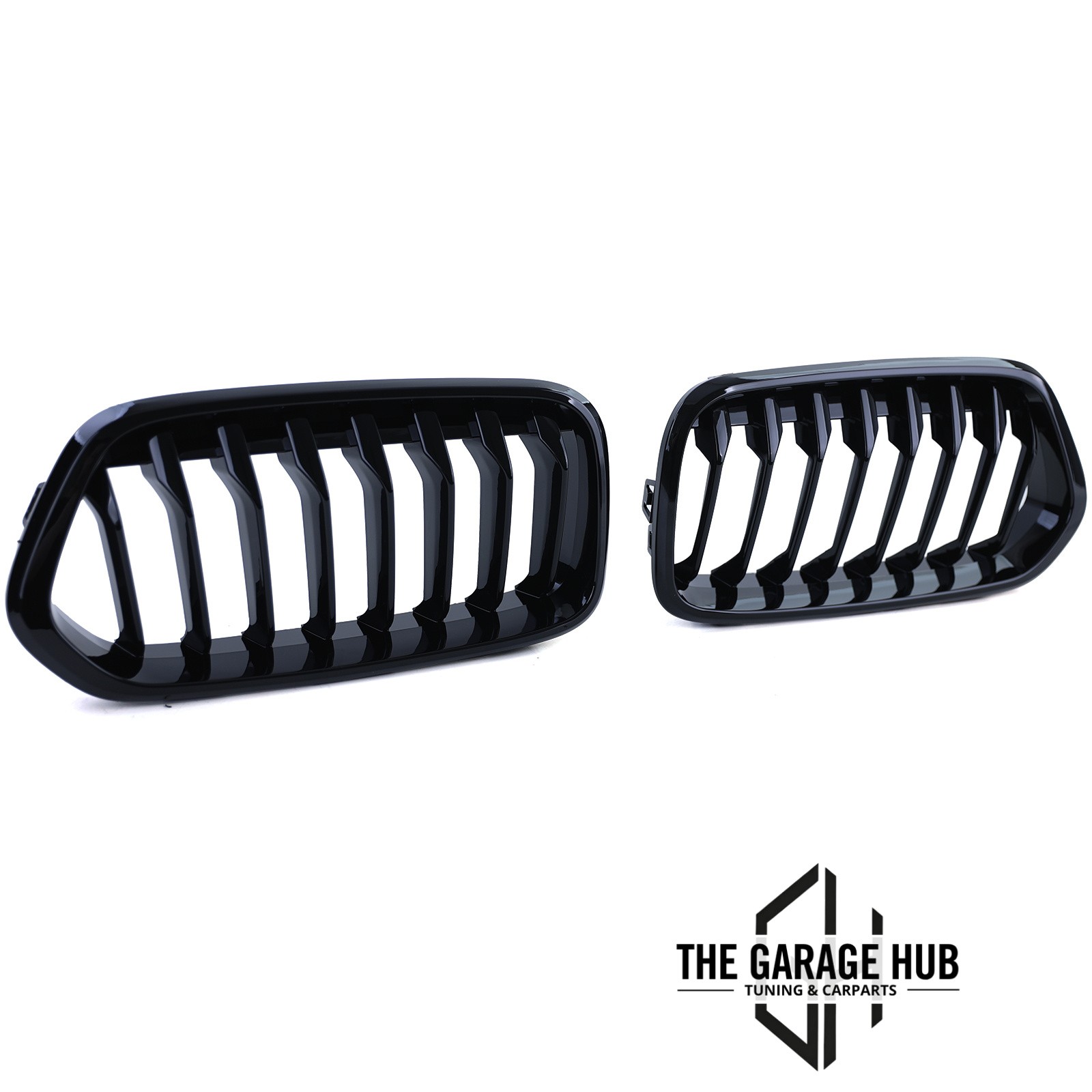 Griglia Nera Lucida Sportiva per BMW X2 F39 2018-2023 - Miniatura 2