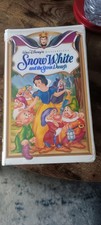 Walt Disney’s Snow White and the Seven Dwarfs Masterpiece VHS 1524 Rare