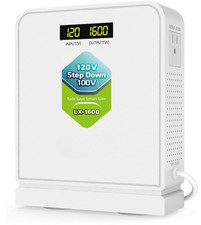 Convertidor de voltaje 120V a 100V 1600W para electrodom sticos japoneses, Nuevo