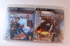 2 game lot: Uncharted 2 GOTY + Uncharted 3 (Sony Playstation 3, PS3) complete
