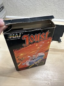 NES Joust 1988 CIB Box & Manual NINTENDO w Protective Case Tested Original 🔥