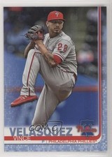 2019 Topps Father's Day Blue 46/50 Vince Velasquez #480 1u6