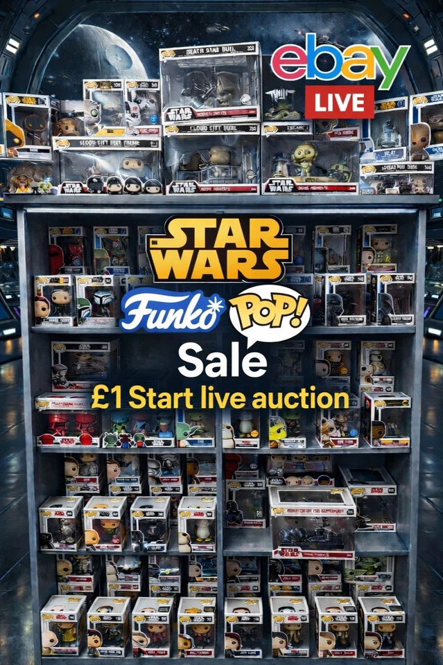 Funko Pop live auction - Starting at just £1!