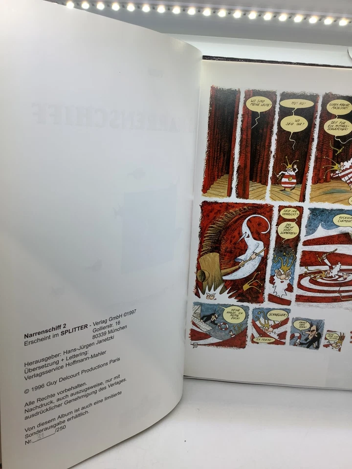 Das Narrenschiff by Turf Hardcover Comic No. 2 "Regenmonat 627" - Image 2 of 4