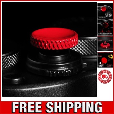 Elegant Red Camera Shutter Release Button 2-Pack - Enhance Your Photography