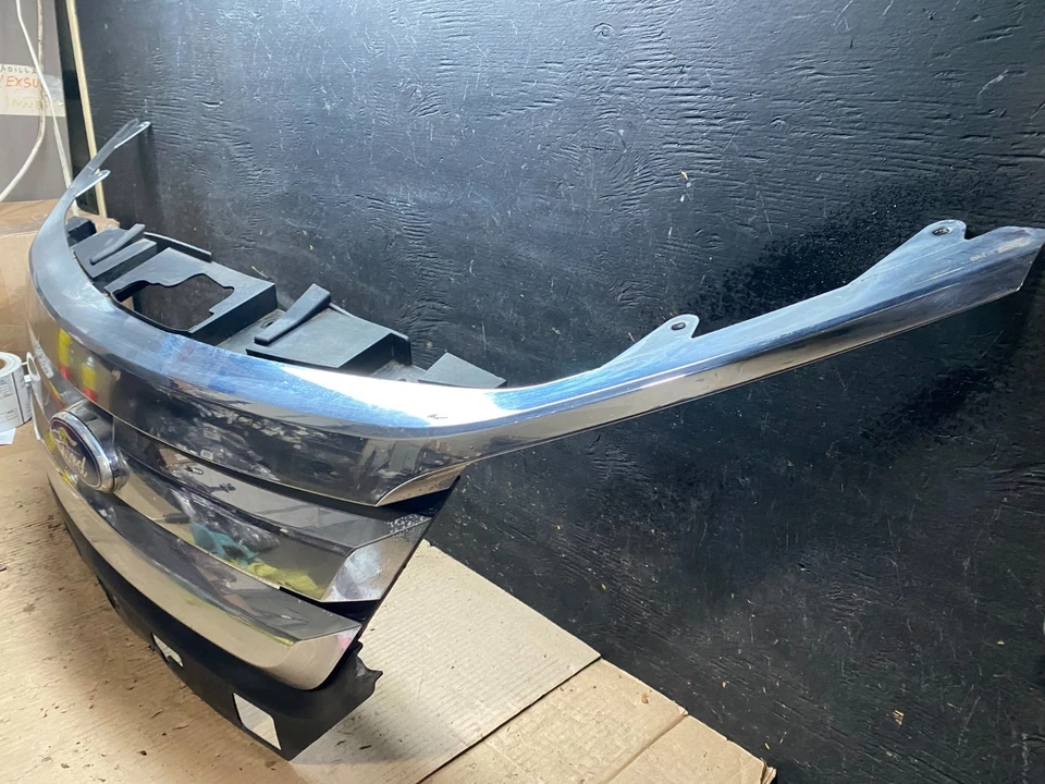 Хромированная передняя верхняя решетка для Ford Fusion 2010 2011 2012 годов выпуска от оригинального производителя U7756 DG - Изображение 2 из 4