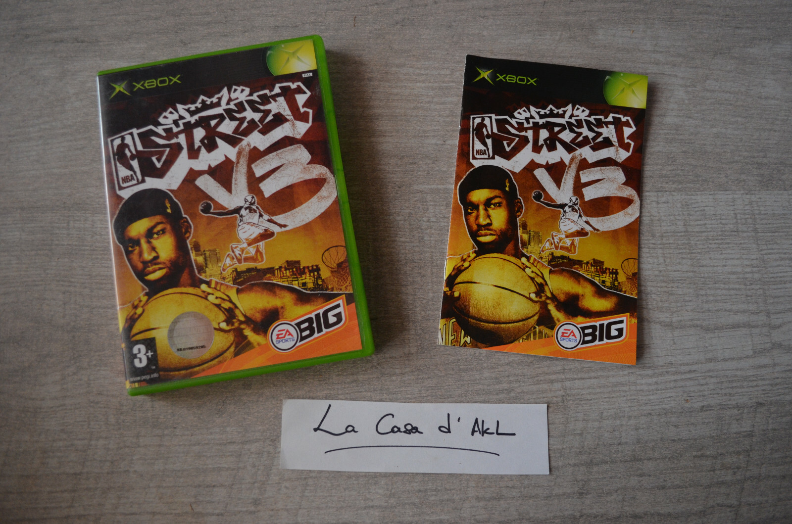 NBA Street V3 complet sur Xbox Classic première gen - FR TBE