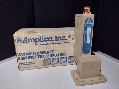 AMPLICA INC RF LOW NOISE 100k AMPLIFIER .  NEW, OLD STOCK.