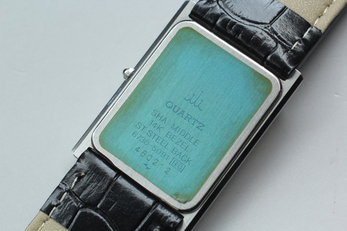 ✨SEIKO✨CREDOR✨6730-5091✨14K✨SS✨クオーツ✨腕時計✨ 🟢Vintage Seiko Credor 14K 6730-5091 Quartz Gold 25mm Tank