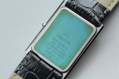 VINTAGE [N MINT] Seiko Credor 6730-5091 Quartz Gold 14K Tank