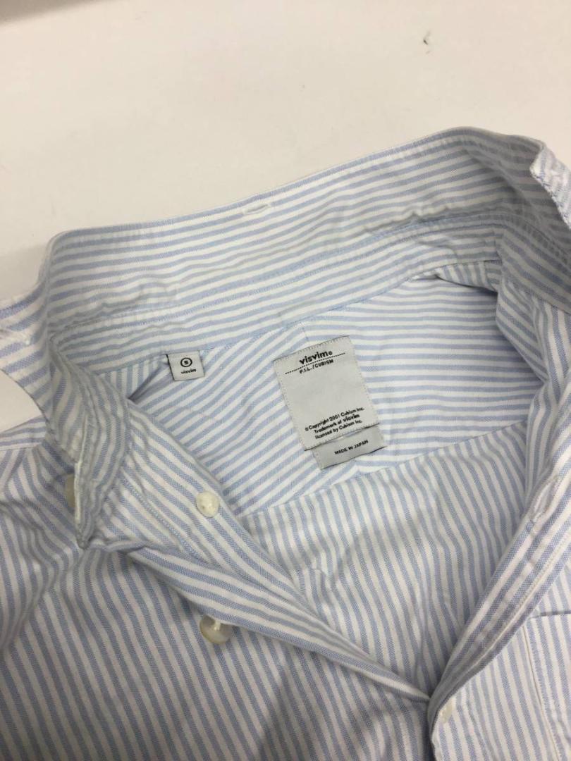 VISVIM BECHER STRIPE B.D. SHIRT L/S men VS0001542 Cotton VISVIM BECHER STRIPE B.D. SHIRT L/S men VS0001542 Cotton