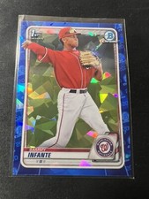 2020 1st Bowman Sapphire Sammy Infante 1st Washington Nationals BD-48