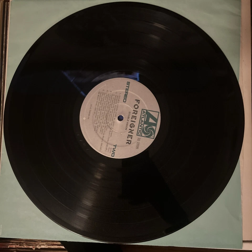 Foreigner, Double Vision, Vinyl LP, 1978, SD 19999, Atlantic Vg+ - Image 2 of 3
