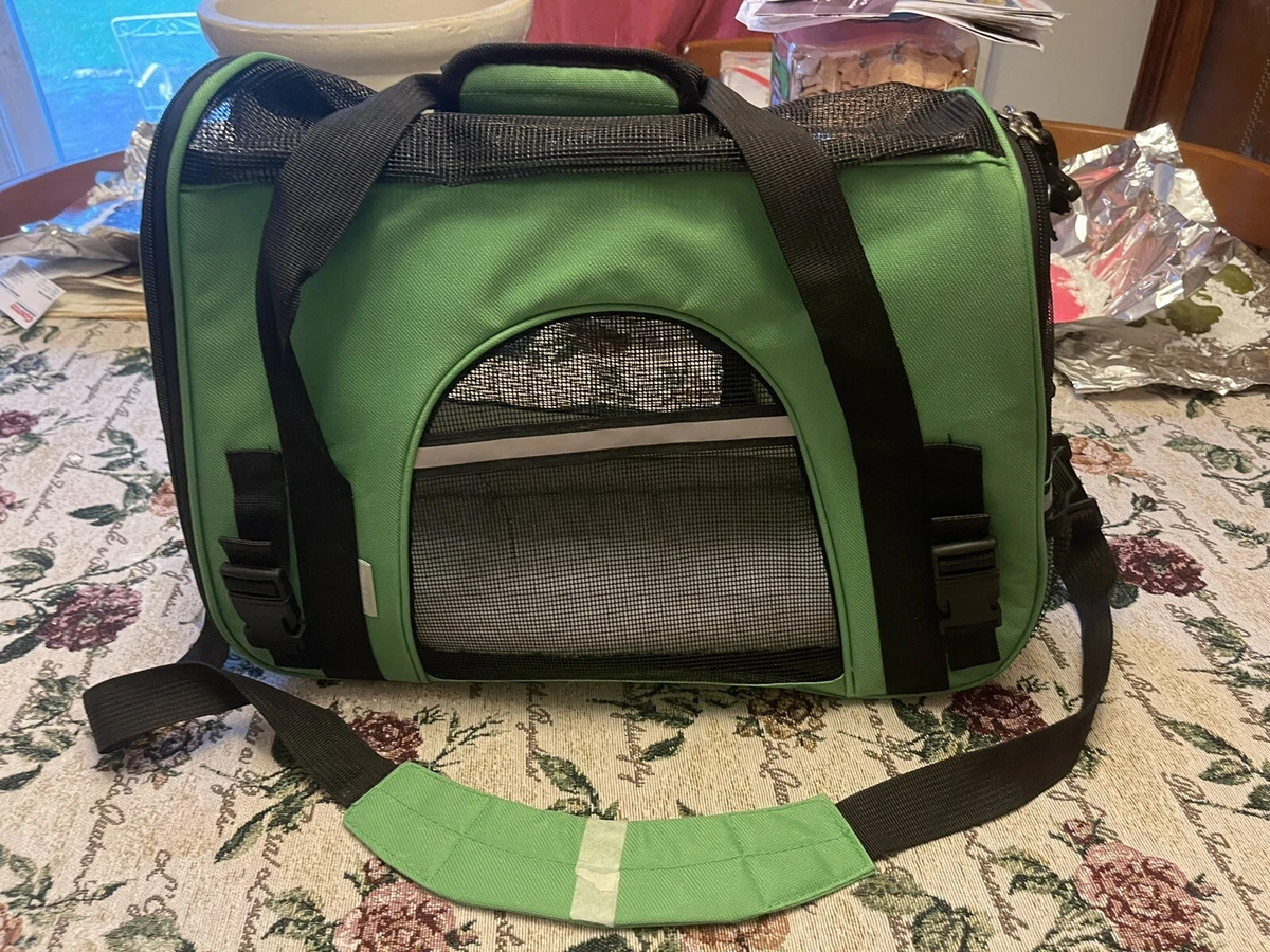 Paws Pals Pet Traveler Carrier Cozy Commuter Small Animals 10 lbs 17x8x11.5