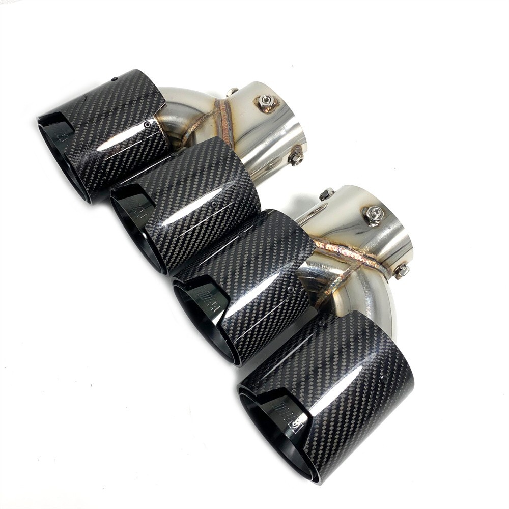 1Set BMW G20 G21 M340i G42 M240i Exhaust Tail Pipe Performance Exhaust ...