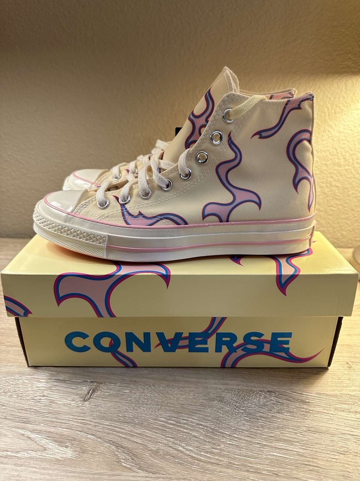 Converse x Golf Wang Chuck Taylor 70 Golf Le Fleur Yellow Flame (2021) Size  7 M | eBay