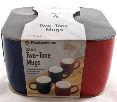 Fabulous Home Mix and Match Casual Dinnerware Coffee Mugs