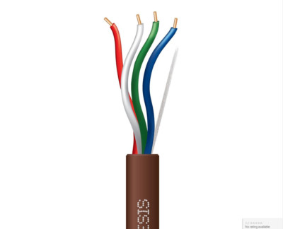 Genesis Cable (Honeywell) 47120307 18/4 sol cl2 thm 4x2.5c rl brn