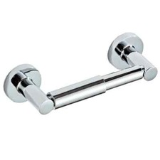 Wall Mounted Toilet Roll Holder Bar Tissue Paper Stand Bathroom Storage Chrome