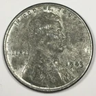 1943 Lincoln Wheat "Steel" Cent Penny - Fine (F) KM#132a - WC43PF