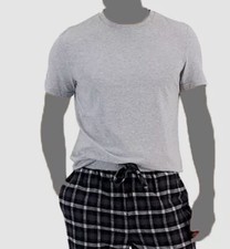 Club Room Men's Gray Pajama Top Size Small