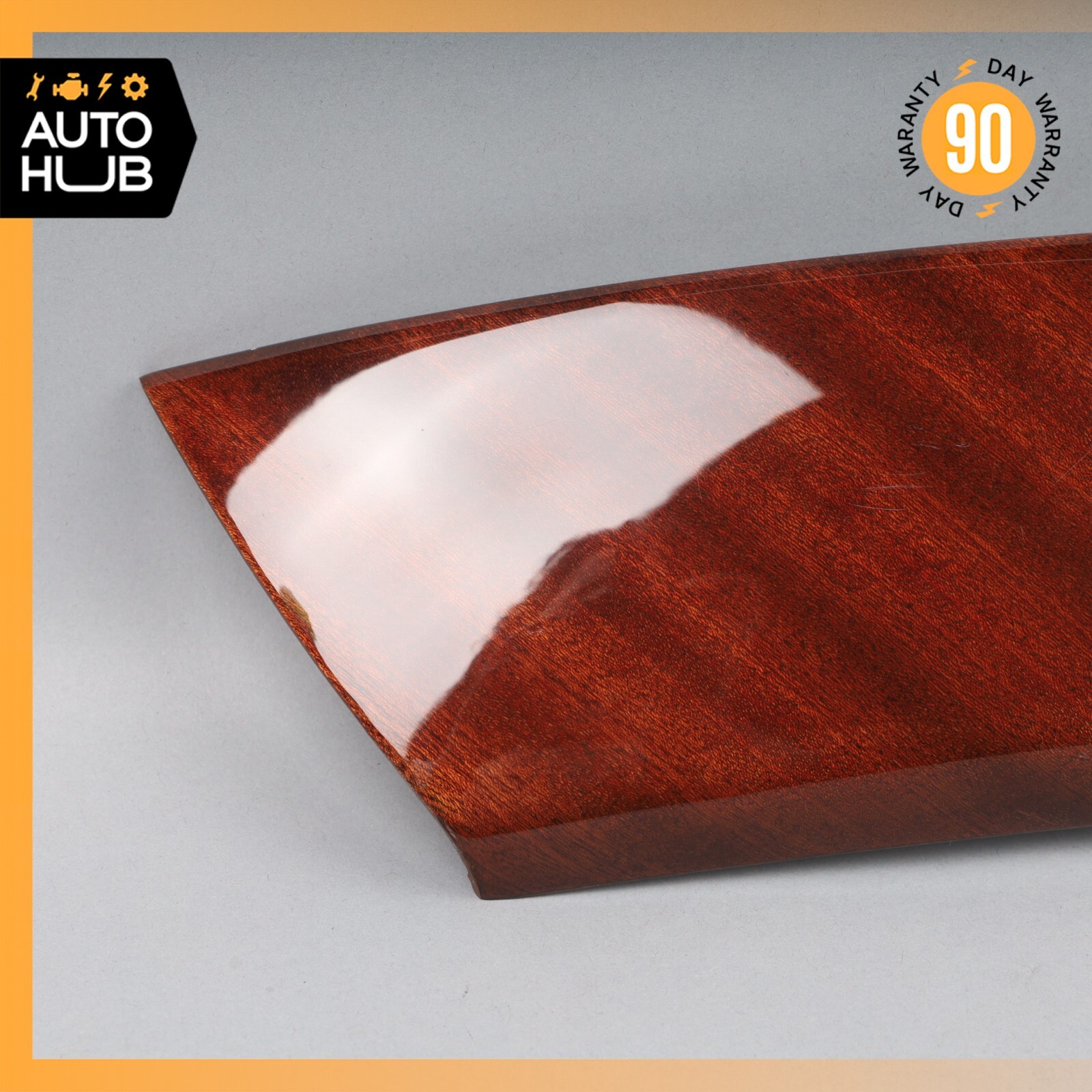 03-13 Maserati Quattroporte M139 Front Right Side Door Panel Trim Panel Wood OEM