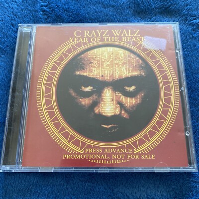 Year of the Beast  C-Rayz Walz  Press Advance Promotional CD 2005