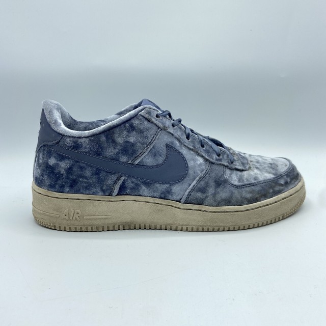 2017 NIKE AIR FORCE 1 LV8 (GS) #849345-401 Blue Velvet Shoes Sz 4.5Y or 6 Womens | eBay