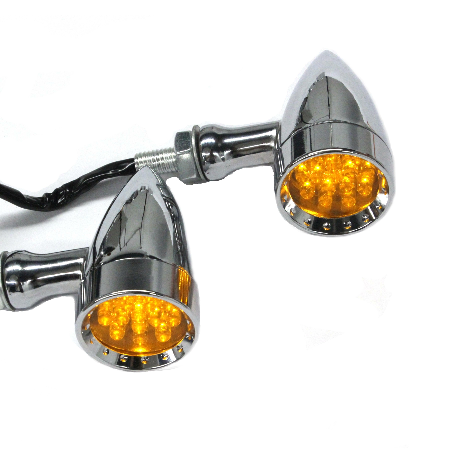 Motorcycle LED Turn Signal Blinker Light For Yamaha V Star 250 650 950