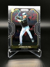 2021 Prizm Base Tier I #34 Jared Oliva - Pittsburgh Pirates RC