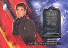 Doctor Who Timeless Platinum Parallel C Jack Harkness TARDIS Medallion card! 1/1