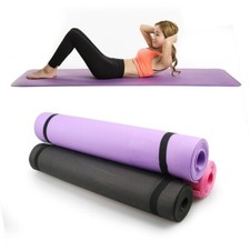 Materasso per Allenamento Sportivo Yoga e Pilates Adatto per Donna Spessore 4 Mm