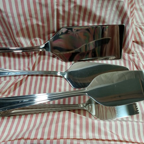 REED BARTON 7 PC. SERVING UTINSELS ARLINGTON NEWTON 18/10 Stainless NEW - Picture 3 of 21