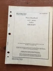 F3D-2 Skyknight rare original Flight Manual