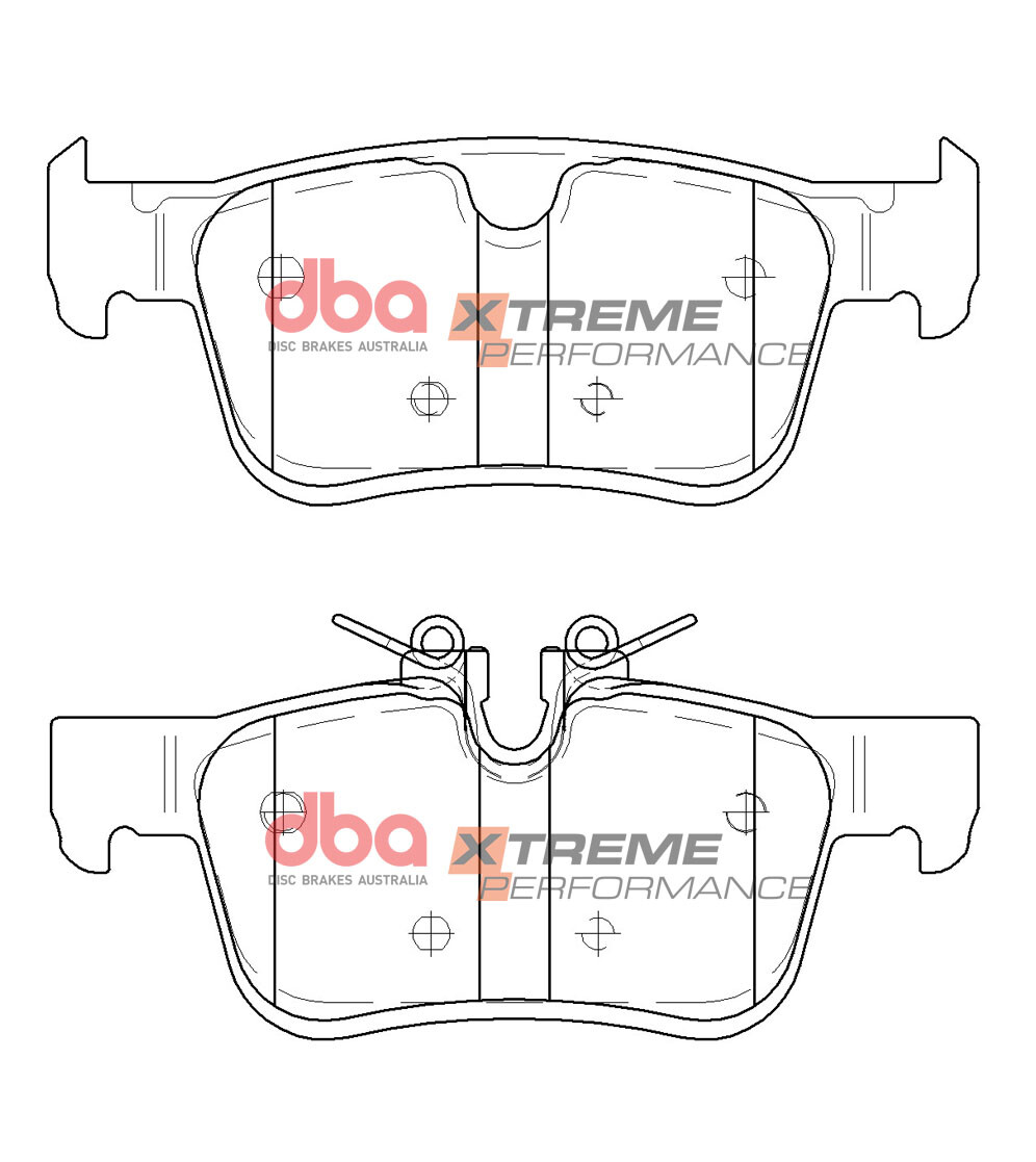 DBA Xtreme Performance Brake Pads DB15117XP