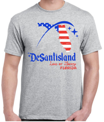 Ron Desantis ''DeSantisland'' Trump 2024 MAGA humor T-Shirt